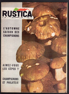 RUSTICA N°38 1961 Les Champignons Pigeon Céréales French Gardening Magazine - Tuinieren