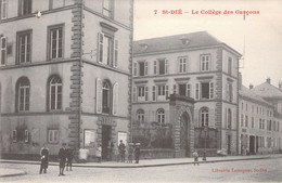 FRANCE - 88 - Saint DIE - Le Collège Des Garçons - Carte Postale Ancienne - Saint Die