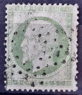 France 1862 N°20 Ob Etoile évidée  TB Cote 35€ - 1862 Napoleon III