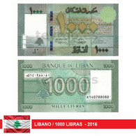 C2278# Líbano 2016. 1000 Libras (UNC) P#90c.1 - Liban