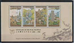 Hong Kong 1988 Centenaire Du Tramway BF 10 ** MNH - Blocks & Kleinbögen