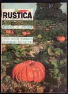 RUSTICA N°36 1961 Potiron Pêcher Rosiers Chasse Pêche French Gardening Magazine - Tuinieren