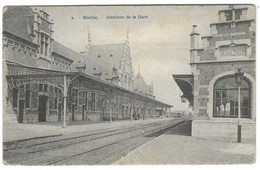 @D1@  -  BINCHE  -  Intérieur De La Gare  -  Zie / Voir Scan's - Binche