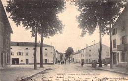 FRANCE - 88 - CHARMES - Avenue De La Gare Et Bout Du Pont - Carte Postale Ancienne - Charmes