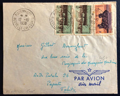 Nouvelle Calédonie Divers Sur Enveloppe TAD POUEMBOUT 12.10.1959 - (B4583) - Cartas & Documentos