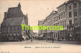 CPA MECHELEN MALINES MUSEE ET LA RUE DE LA CHAUSSEE - Meerhout