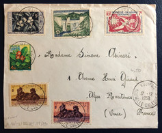 Nouvelle Calédonie Divers Sur Enveloppe TAD KOUMAC 17.12.1959 - (B4589) - Covers & Documents