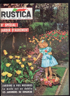 RUSTICA N°12 1961 Sp Jardin D'agrément Dalhia Haricots Fr Gardening Magazine - Tuinieren