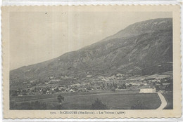 D 74.  ST CERGUES.  LES VOIRONS.  CARTE ECRITE - Saint-Cergues