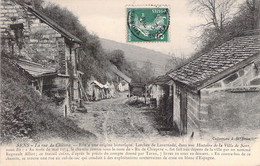 FRANCE - 89 - SENS - Rue De Chièvre Et Son Histoire  - Carte Postale Ancienne - Sens