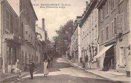 FRANCE - 90 - BEAUCOURT - Rue Frédéric Japy - Carte Postale Ancienne - Beaucourt