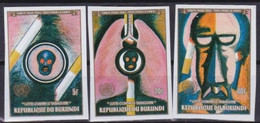 Burundi   .   OBP  . 963/965  .  Ongetand  .  **    .    Postfris .  /  .   Neuf SANS Charnière - Unused Stamps