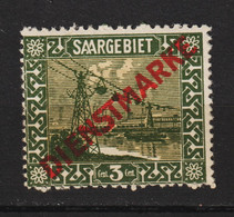 Saar MiNr. D 1 IV  (sab08) - Dienstmarken