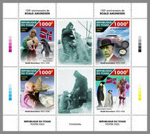 CHAD 2022 MNH Roald Amundsen M/S - OFFICIAL ISSUE - DHQ2307 - Explorateurs & Célébrités Polaires