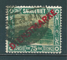 Saar MiNr. D 10 XIX  (sab04) - Dienstzegels