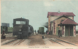 Jouy Le Châtel * La Gare Du Village * Train Locomotive * Ligne Chemin De Fer - Sonstige & Ohne Zuordnung