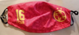 RISTO RADUNOVICI-FCSB/STEAUA BUCHAREST COVID MASK, SOCCER,WASHABLE USED - Autres & Non Classés