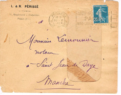 JEUX OLYMPIQUES 1924 -  MARQUE POSTALE - FOOTBALL -1/8 Eme DE  FINALE - JOUR DE COMPETITION - 30-05 - - Verano 1924: Paris