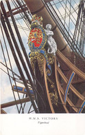 BATEAU - HMS VICTORY - Figurehead  - Carte Postale Ancienne - Zeilboten