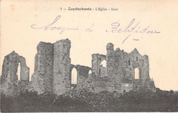 BELGIQUE - ZUYDSCHOOTE - L'Eglise - Kerk - Carte Postale Ancienne - Otros & Sin Clasificación