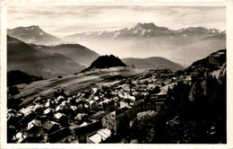 Leysin - Dents Du Midi Et Dents De Morcles (753) * 10. 8. 1962 - Morcles