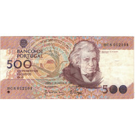 Billet, Portugal, 500 Escudos, 1988, 1988-08-04, KM:180b, TTB - Portugal