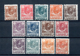 1909.GUINEA.EDIFIL 59/71*.NUEVOS CON FIJASELLOS(MH).CATALOGO 50€ - Guinea Española