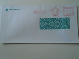 AD00012.118  Hungary Cover  -EMA Red Meter Freistempel-   2001   Budapest  ABN AMRO  Bank - Machine Labels [ATM]