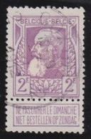 Belgie   .   OBP     .     80       .    O     .    Gebruikt   .   /   .   Oblitéré - 1905 Grosse Barbe