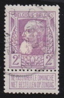 Belgie   .   OBP     .     80       .    O     .    Gebruikt   .   /   .   Oblitéré - 1905 Thick Beard