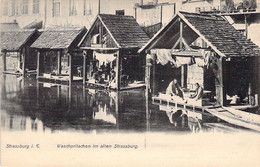 FRANCE - 67 - STRASBOURG - Waschpritschen Im Alten Strassburg - Femmes Au Lavoir - Carte Postale Ancienne - Strasbourg