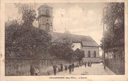 FRANCE - 67 - DRUSENHEIM - L'église - Carte Postale Ancienne - Sonstige & Ohne Zuordnung