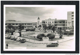 BEIRA - MOZAMBIQUE - PRAÇA GAGO COUTINHO OLD CARS VOITURES ANCIENNES - PHOTO POSTCARD MOÇAMBIQUE - Mozambique