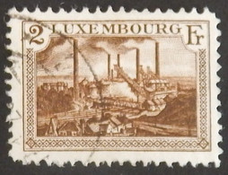 LUXEMBOURG YT 158 OBLITERE  ANNÉES 1924/1926 - Usati