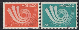 MONACO 1073-1074,used - Usados