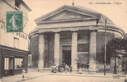 FRANCE - 92 - COURBEVOIE - L'église - Carte Postale Ancienne - Courbevoie