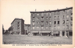 FRANCE - 92 - MONTROUGE - Avenue Verdier Et Rue Camille Pelletan - EM - Carte Postale Ancienne - Montrouge