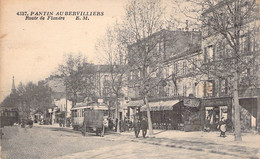 FRANCE - 93 - PANTIN AUBERVILLIERS - Route De Flandres - EM - Carte Postale Ancienne - Aubervilliers