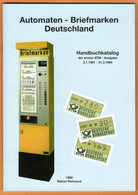 Deutschland Bund Automatenmarken Handbuch Katalog 1. ATM Ausgabe, 64 Seiten DIN A5 Aus 1996, Klüssendorf Nagler - Guides & Manuels