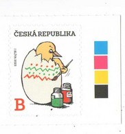Year  2023 - Easter,  1 Self - Adhesive Stamp With Color Test In Edge, , MNH - Nuevos