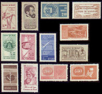 Brazil 1961 Unused Commemorative Stamps - Full Years