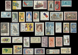 Brazil 1968 Unused Commemorative Stamps - Full Years