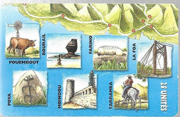 CARTE-PUCE-NOUVELLE-CALEDONIE-25U-SC7-NC66-07/99-ILES NC-PUZZLE 6-V° 02326962-UTILISE-TBE - Nouvelle-Calédonie