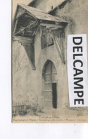 Rare CPA - FAUCON De MATHA- Porte Latérale De L'Eglise Et Sarcophage Gallo-romain - Matha