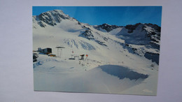 Val-thorens , Arrivée Supérieure Du Télécabine , En Second Plan , Le Glacier De Peclet - Val Thorens