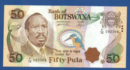 BOTSWANA - P.22 – 50 PULA  ND (2000) UNC, Prefix F/18 193304 - Botswana