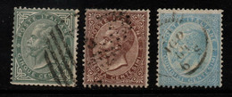 1548- ITALY-  1863/1877 - USED - SC#: 26 // 30 - - Usati