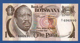 BOTSWANA - P. 1a –  1 PULA Nd (1976) UNC Prefix A/1 696890 - Botswana