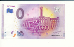 Billet Touristique 0 Euro - OSTRAVA - CZAF - 2019-1 - N° 9443 - Billet épuisé - Autres & Non Classés