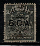 1575- BRITISH CENTRAL AFRICA 1891-1895 - SC#: 1- USED - B.C.A. OVERPRINTED - Rhodésie Du Nord (...-1963)